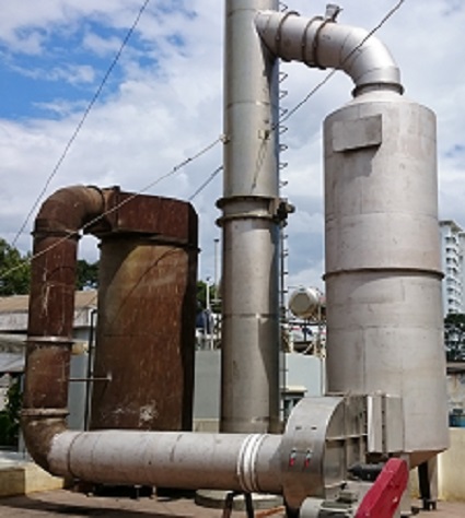 Hệ thống xử lý khí thải Nhà máy Bia Sài Gòn